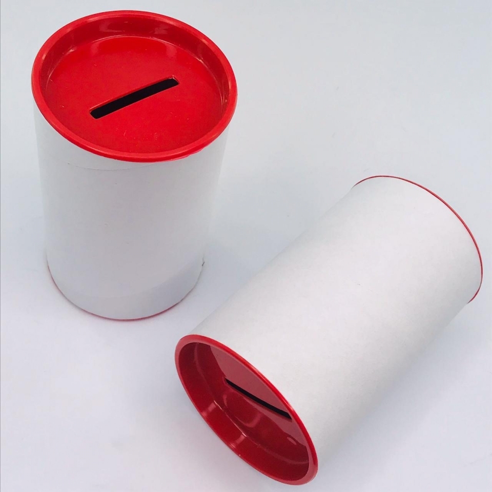 Cofrinho de Papelão - Vermelho