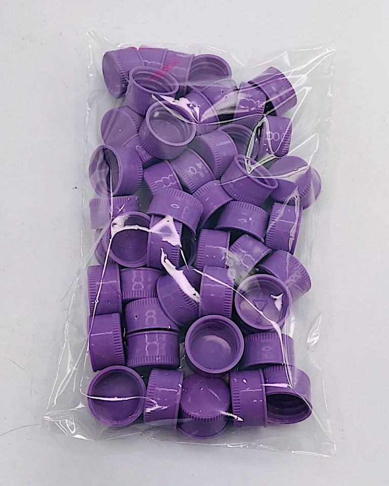 Tampa Plástica 20mm - Lilás