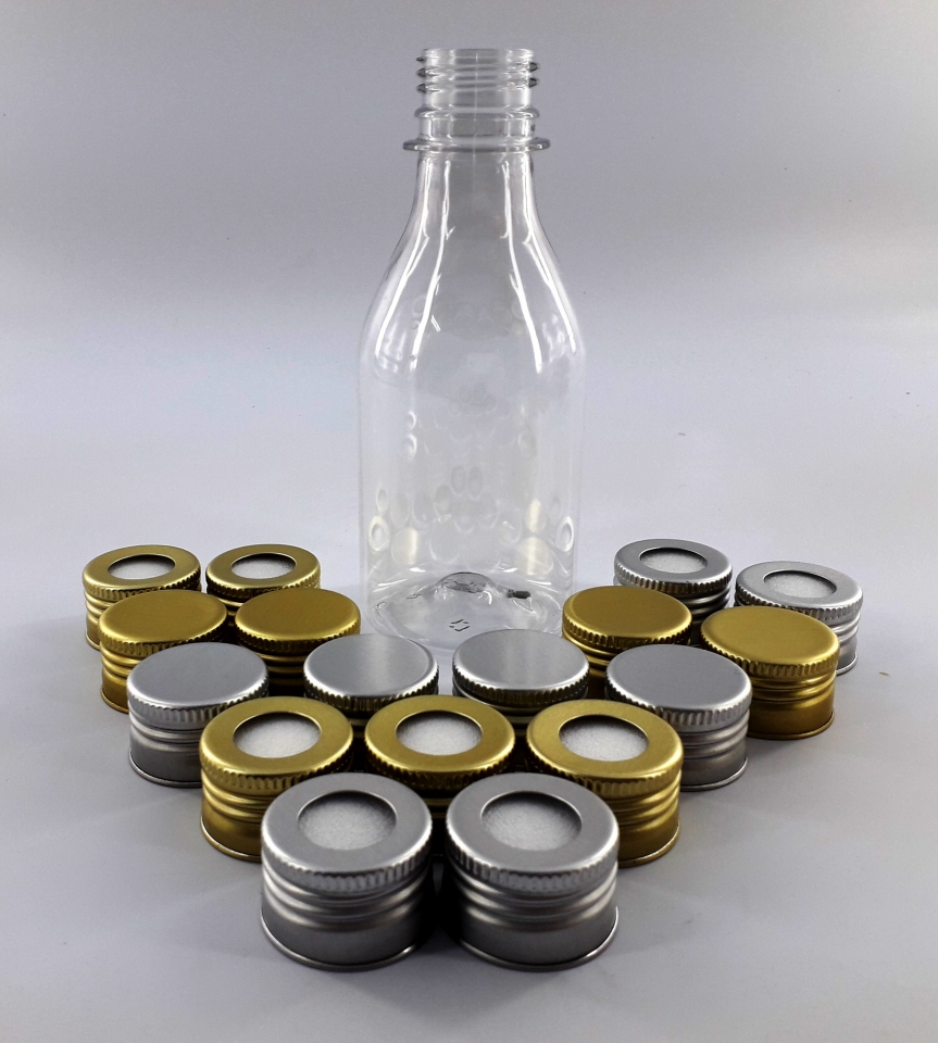 Frasco Garrafa Coquinho 200 ml - Transparente