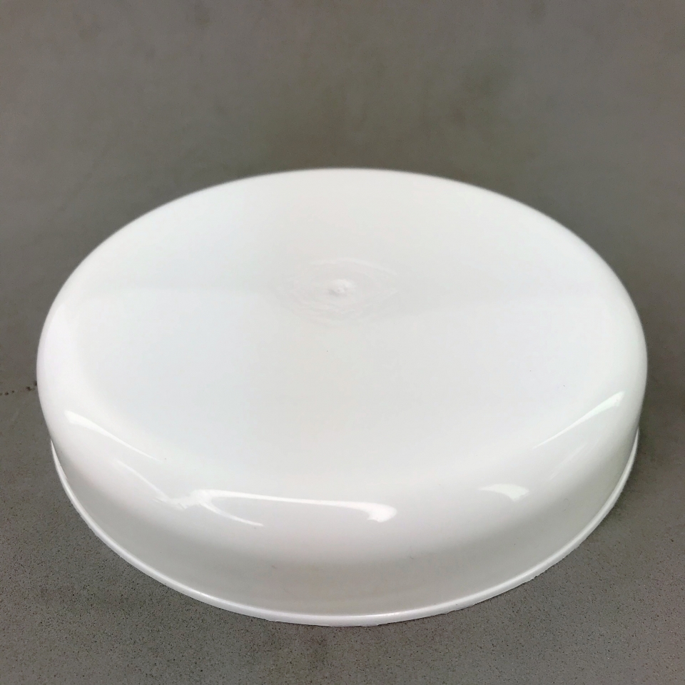 Tampa Vidro de Palmito 110mm - Branca