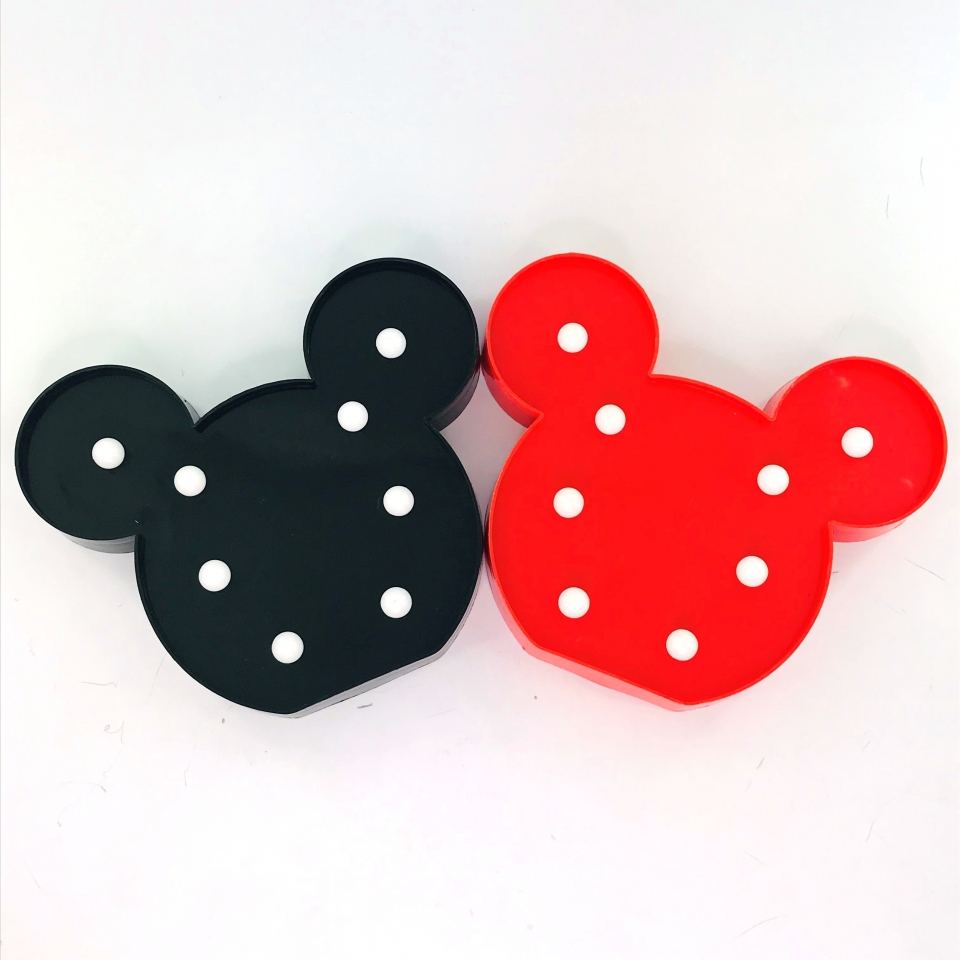 Luminária LED Ratinho - Preto