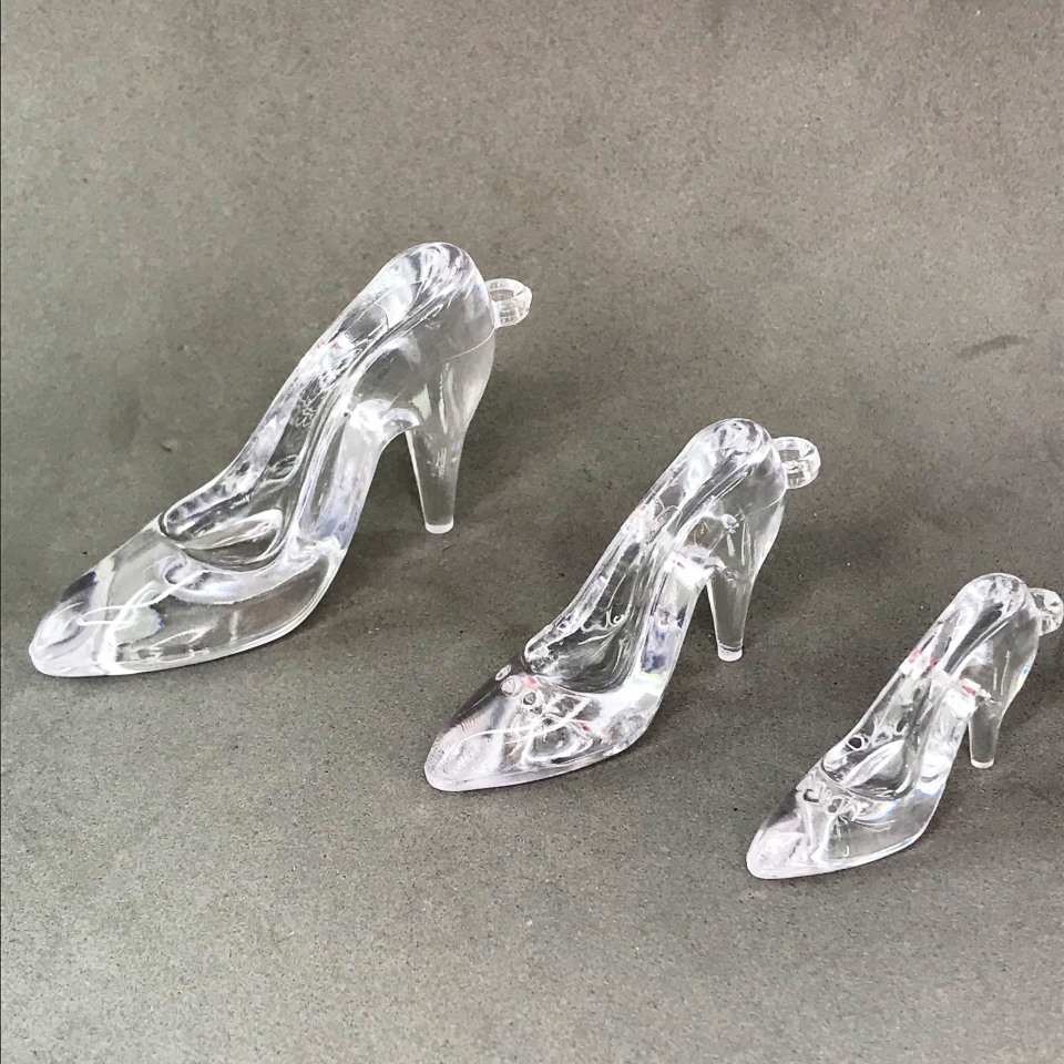 sapato de acrilico grande
