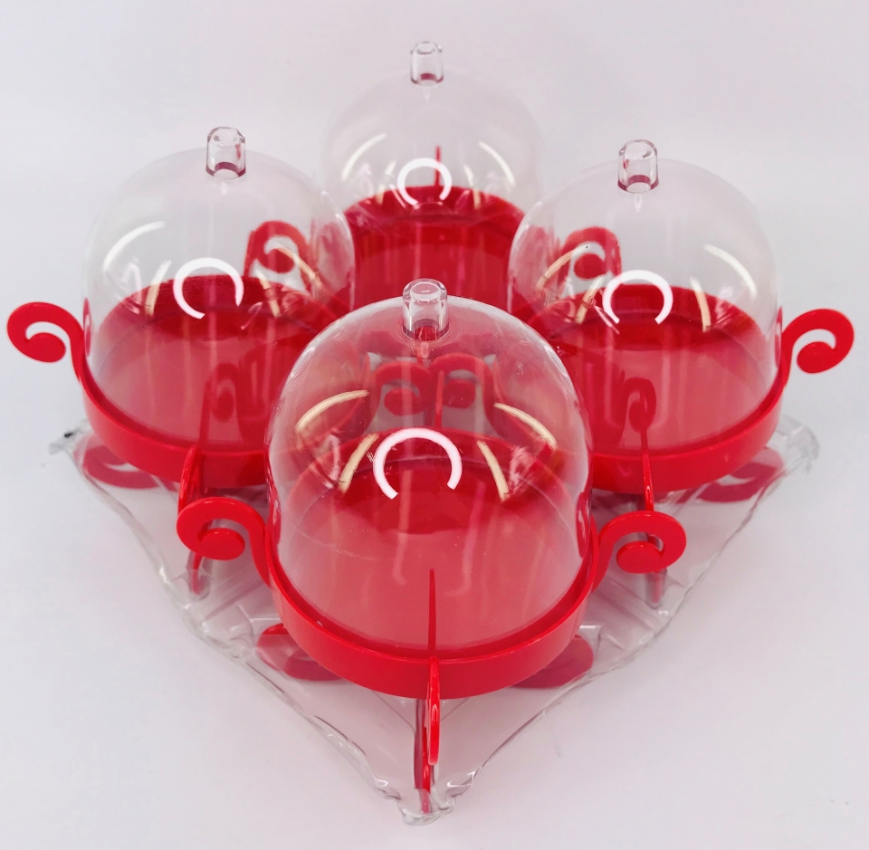 Mini Cúpula Provençal - Vermelho