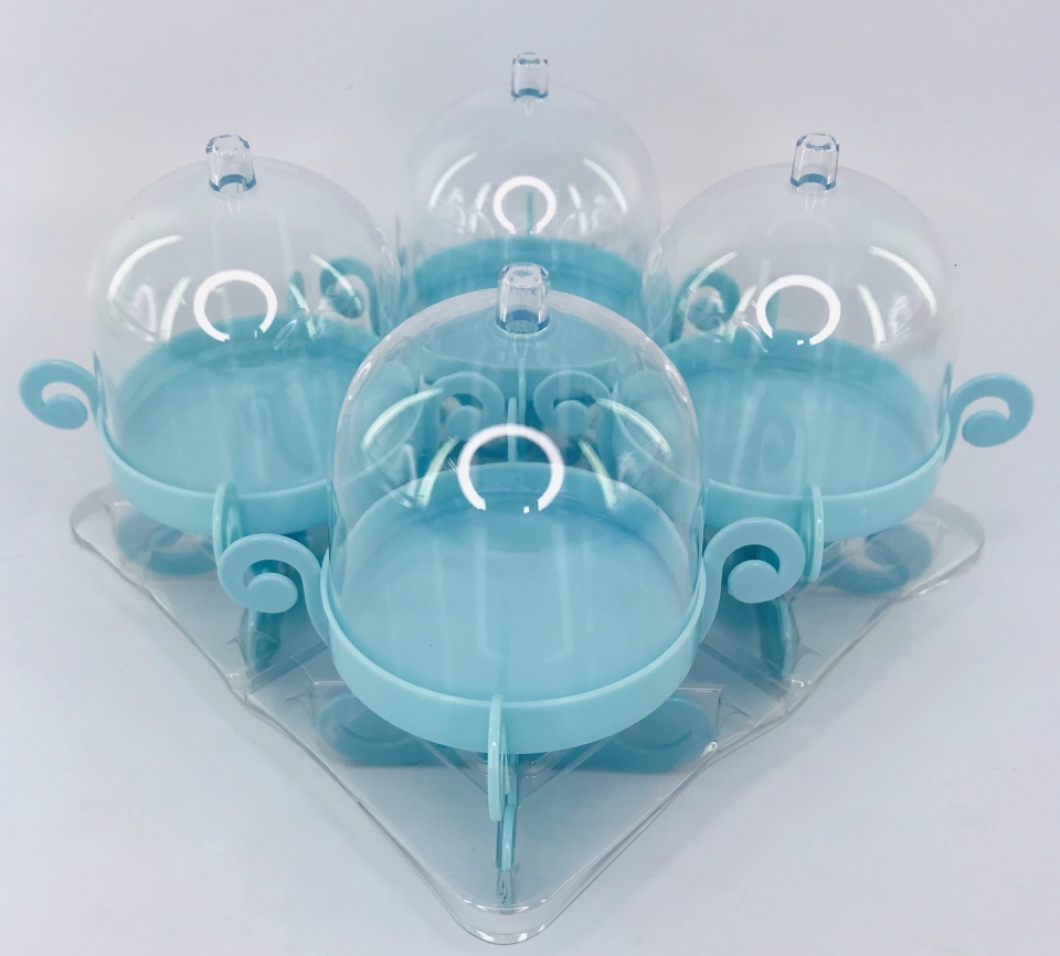 Mini Cúpula Provençal - Azul Bebê