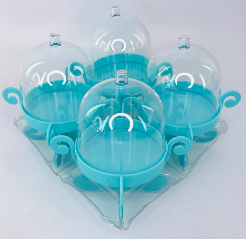 Mini Cúpula Provençal - Azul Tiffany