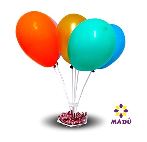 Porta Balão C/ Prato Porta Balas - 35 cm