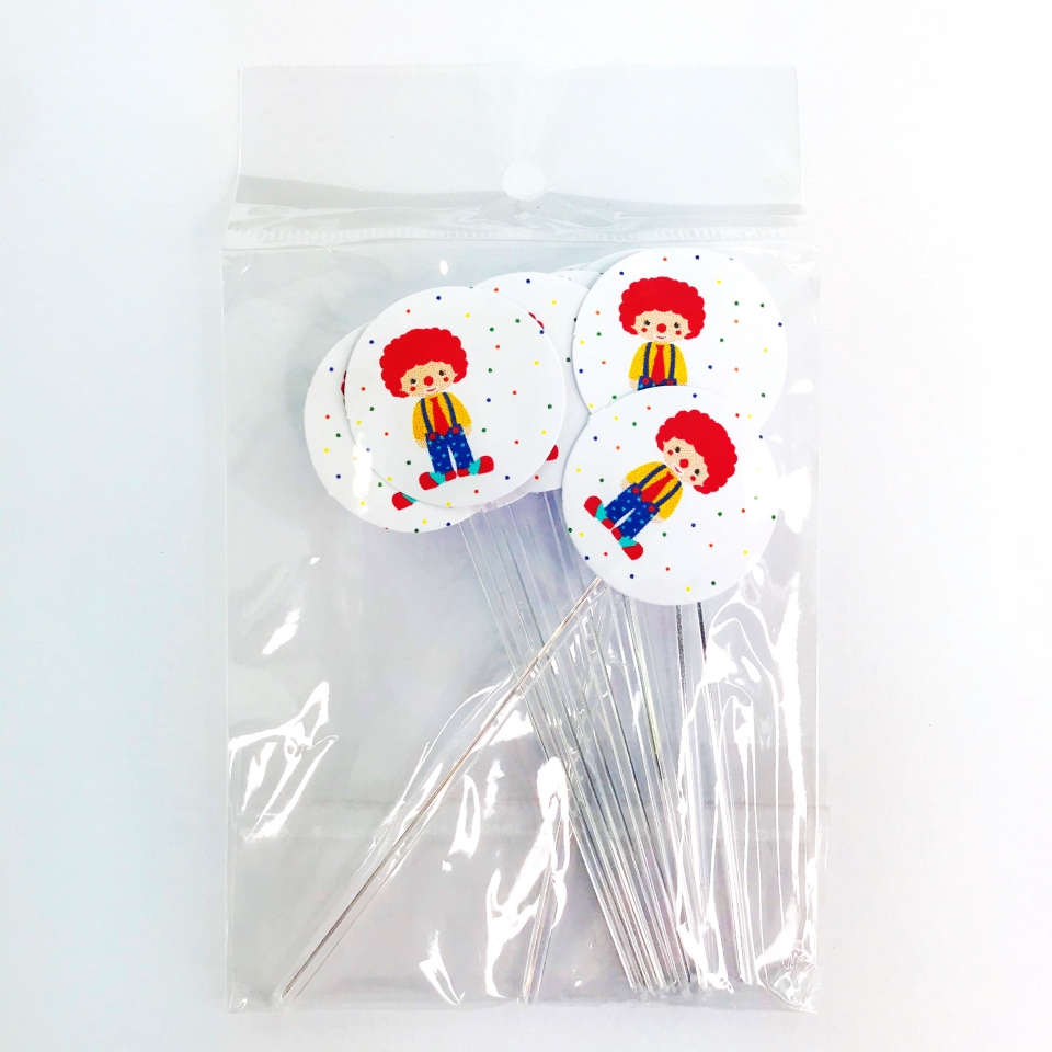 Topper P/ Docinhos - Estampa Circo