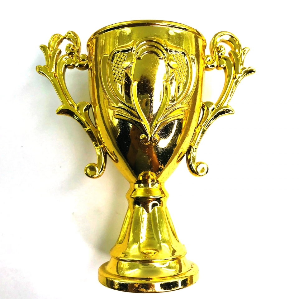 Taça Campeão Metalizada - Dourada