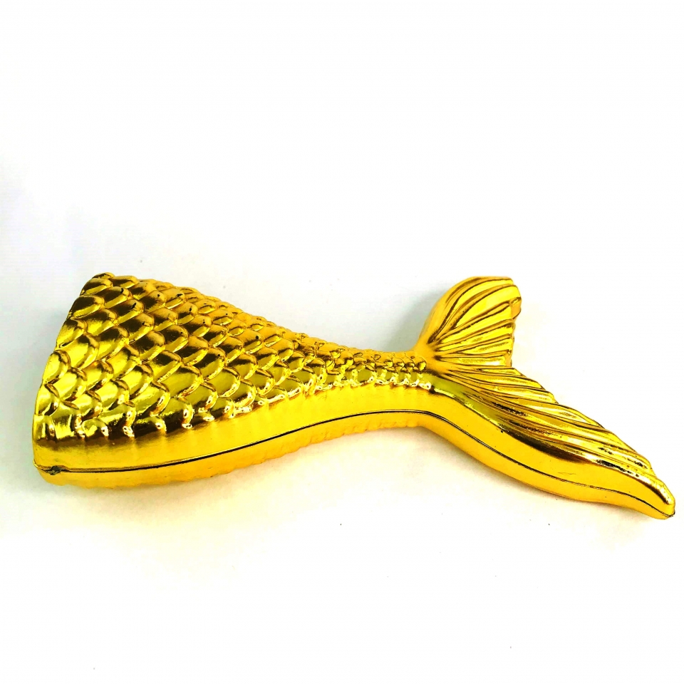 Cauda Sereia Metalizada - Dourada