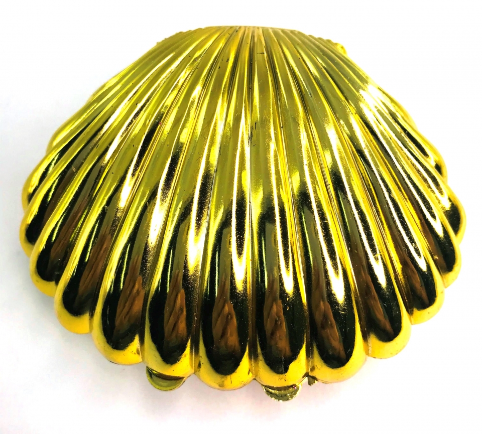 Concha do Mar Metalizada - Dourada