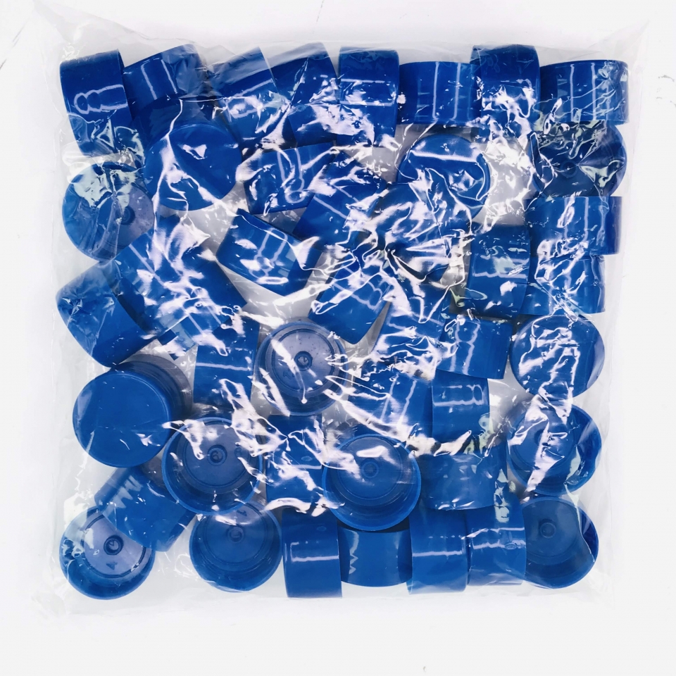 Tampa Plástica 28mm - Azul Bic