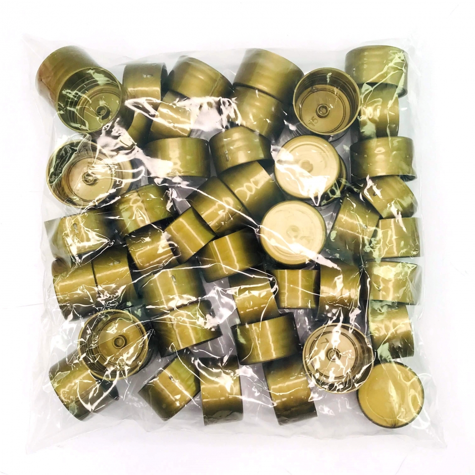 Tampa Plástica 28mm - Bronze