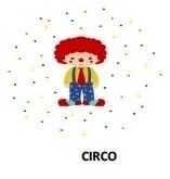 Topper P/ Docinhos - Estampa Circo