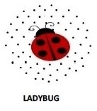 Topper P/ Docinhos - Estampa Joaninha