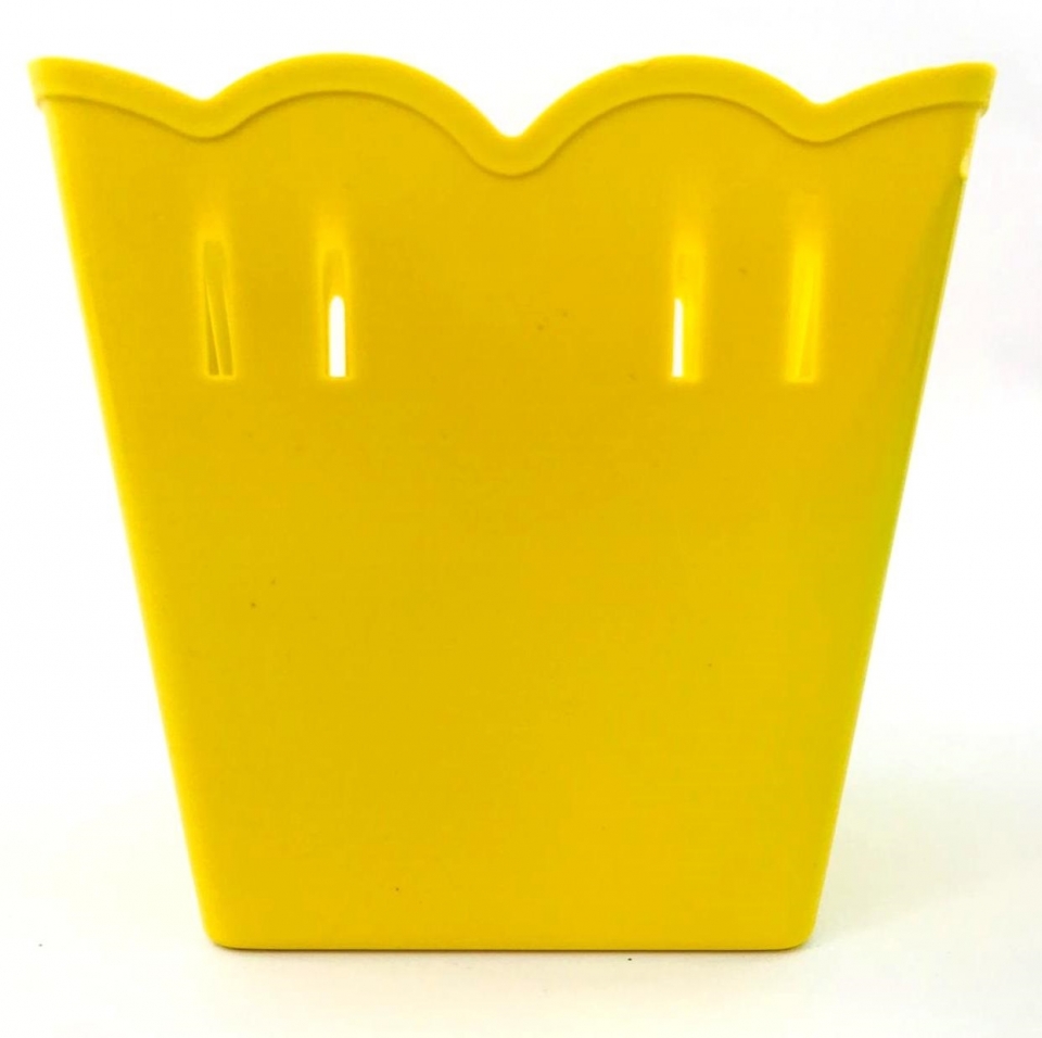 Cachepot Plástico PF 10 und - Amarelo