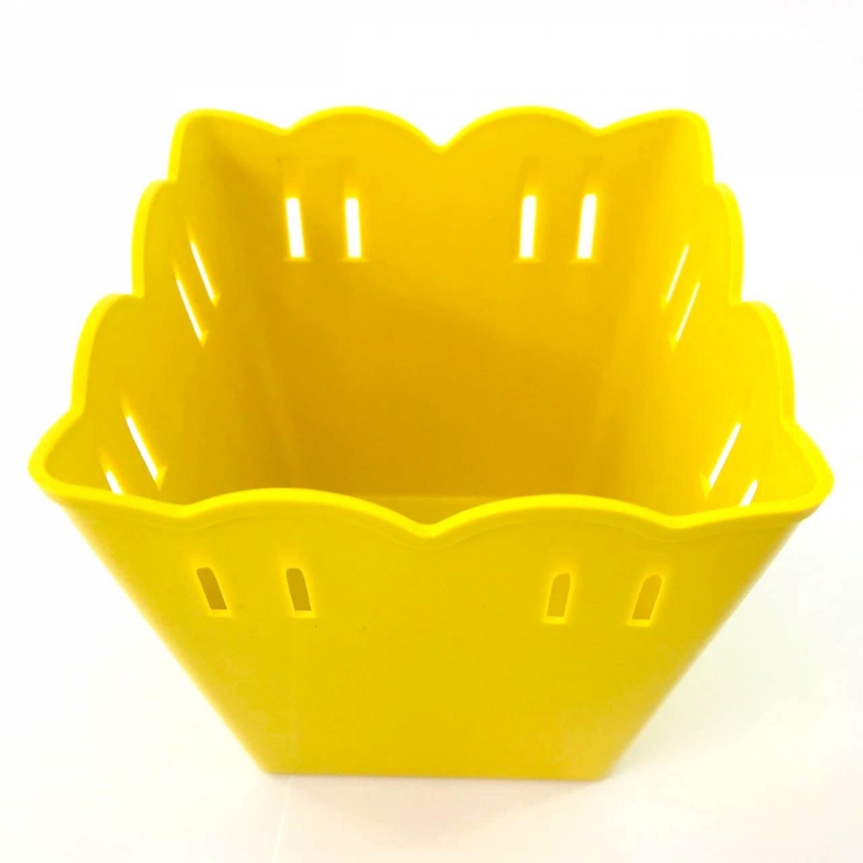 Cachepot Plástico PF 10 und - Amarelo
