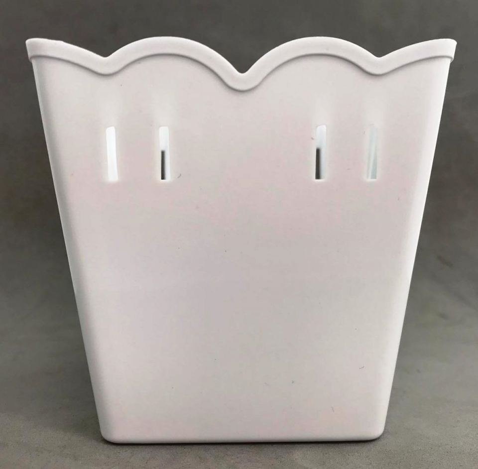 Cachepot Plástico PF 10 und - Branco