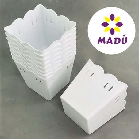 Cachepot Plástico PF 10 und - Branco