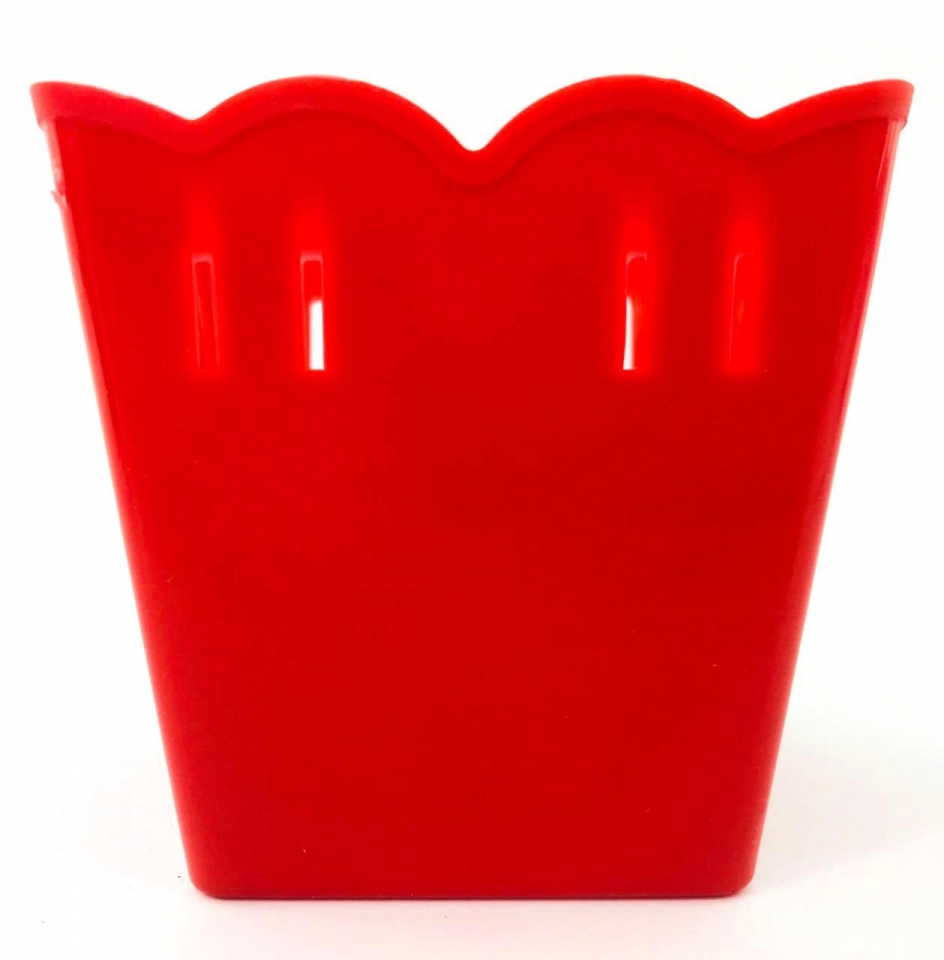 Cachepot Plástico PF 10 und -  Vermelho