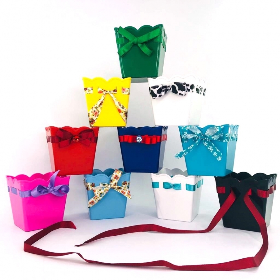 Cachepot Plástico PF 10 und - Branco