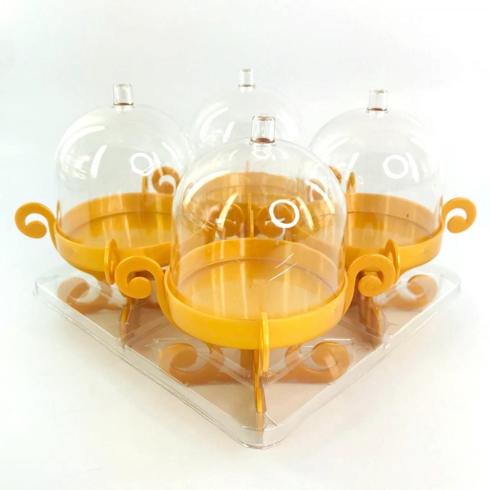 Mini Cúpula Provençal - Ouro Perolado