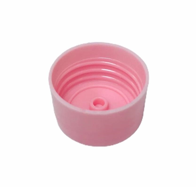 Tampa Plástica 28mm - Rosa Bebê