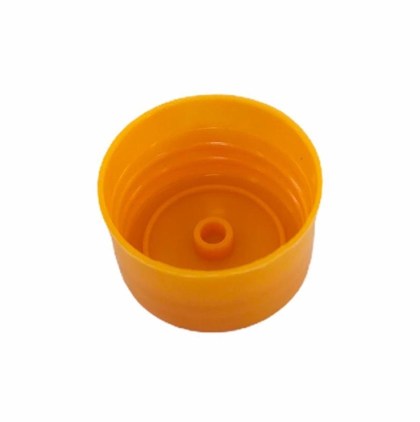 Tampa Plástica 28mm - Laranja