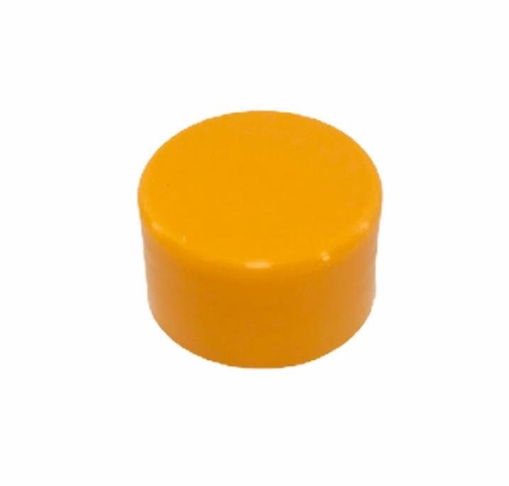 Tampa Plástica 28mm - Laranja