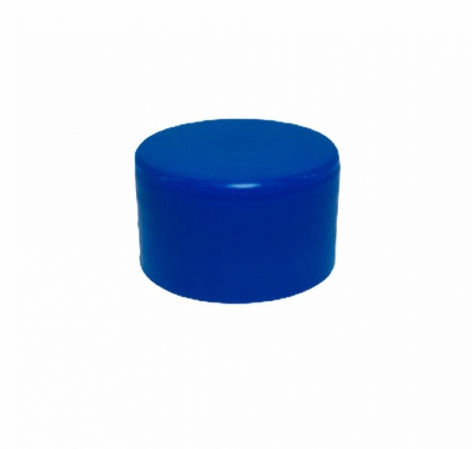 Tampa Plástica 28mm - Azul Bic