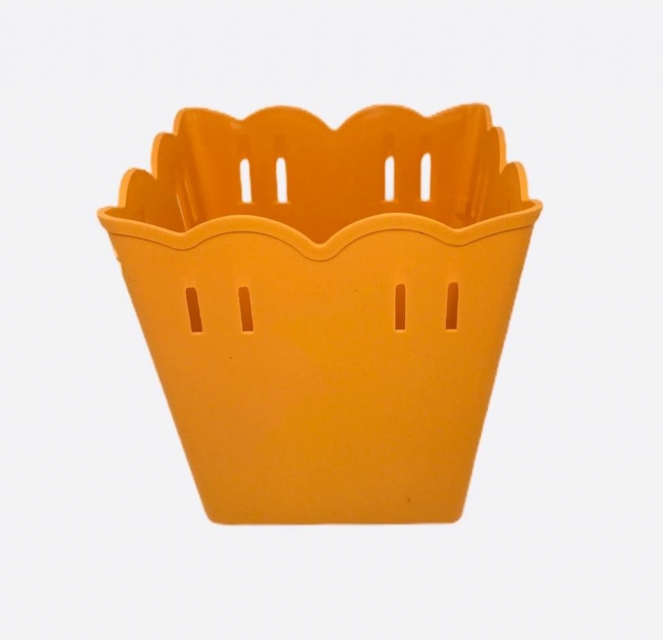 Cachepot Plástico PF 10 und - Laranja