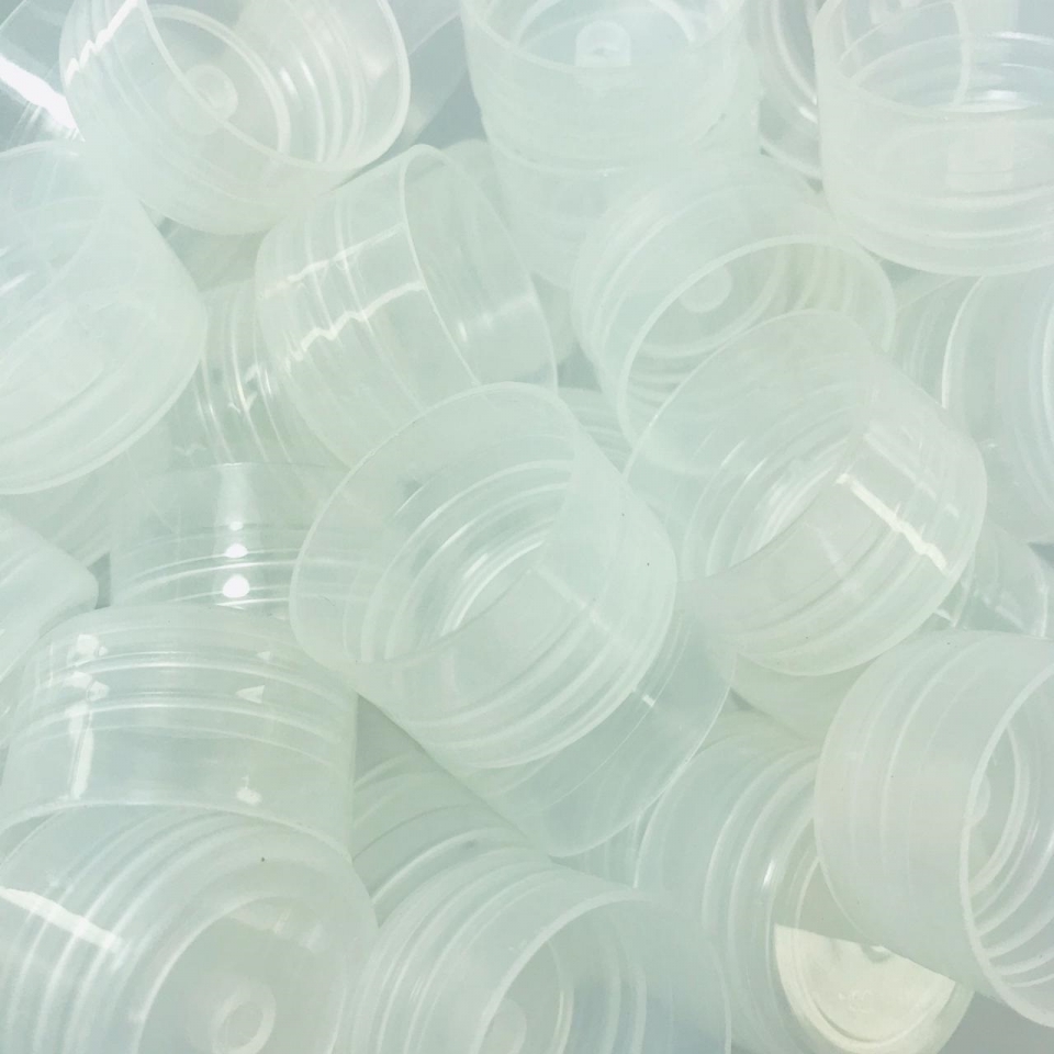 Tampa Plástica 28mm - Transparente