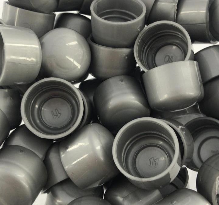 Tampa Plástica 20mm - Prata