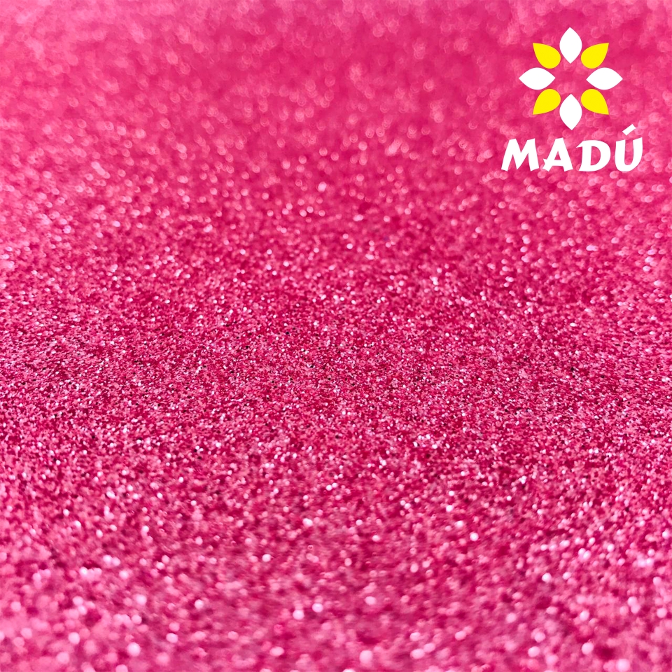 Folha de EVA com Glitter Rosa Claro - 50x40 cm