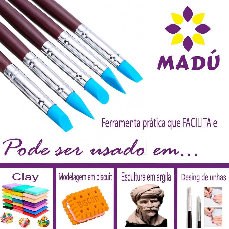 Kit Pincéis Modeladores