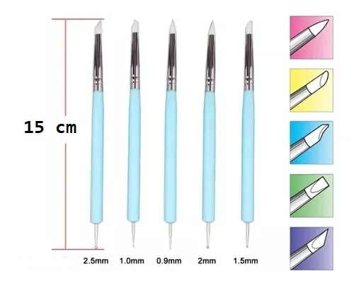 Kit Pincéis Modeladores e Boleadores