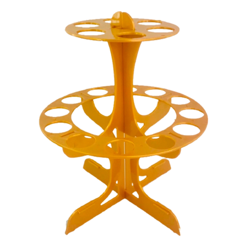 Porta Tubos Redondo - Ouro Perolado