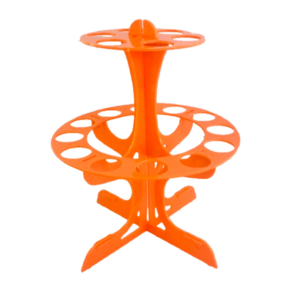 Porta Tubos Redondo - Laranja