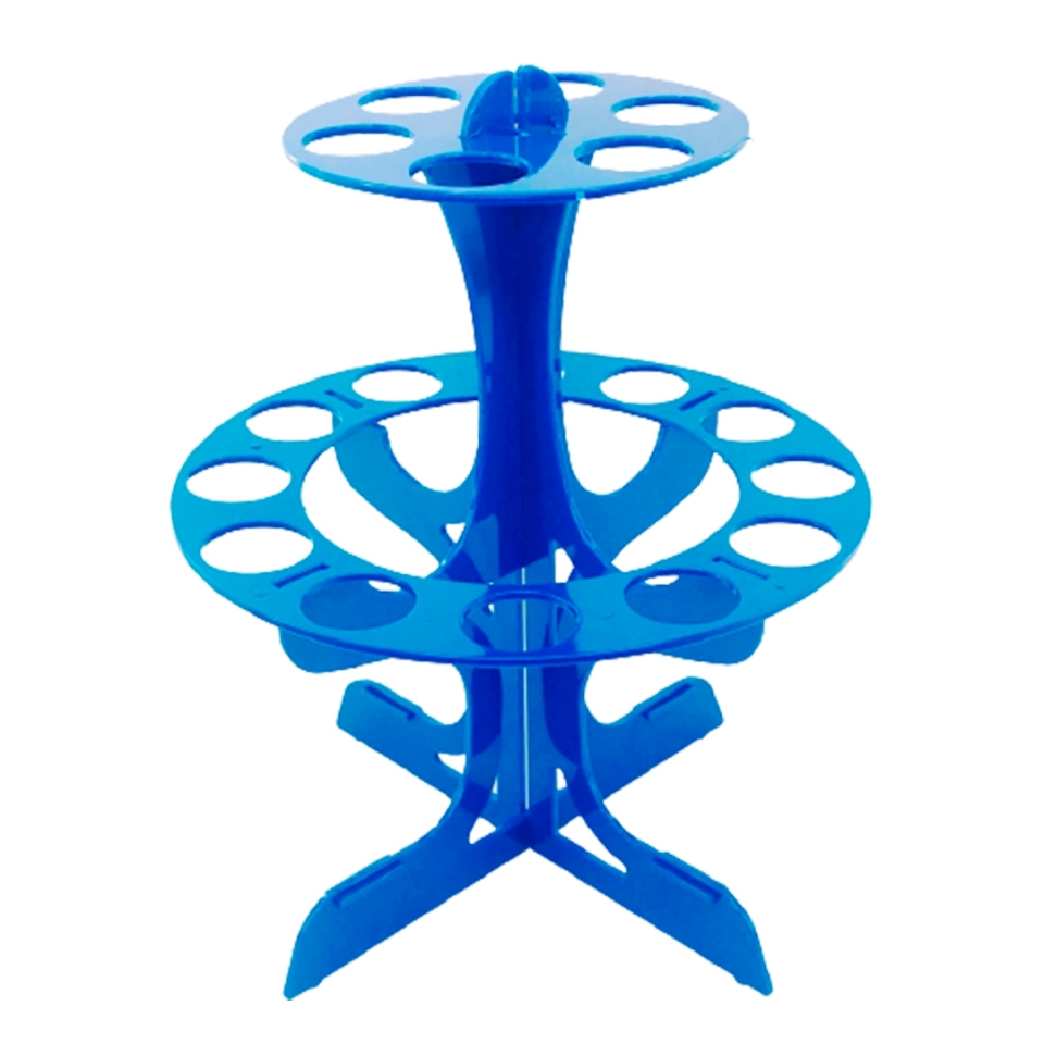 Porta Tubos Redondo - Azul Bic