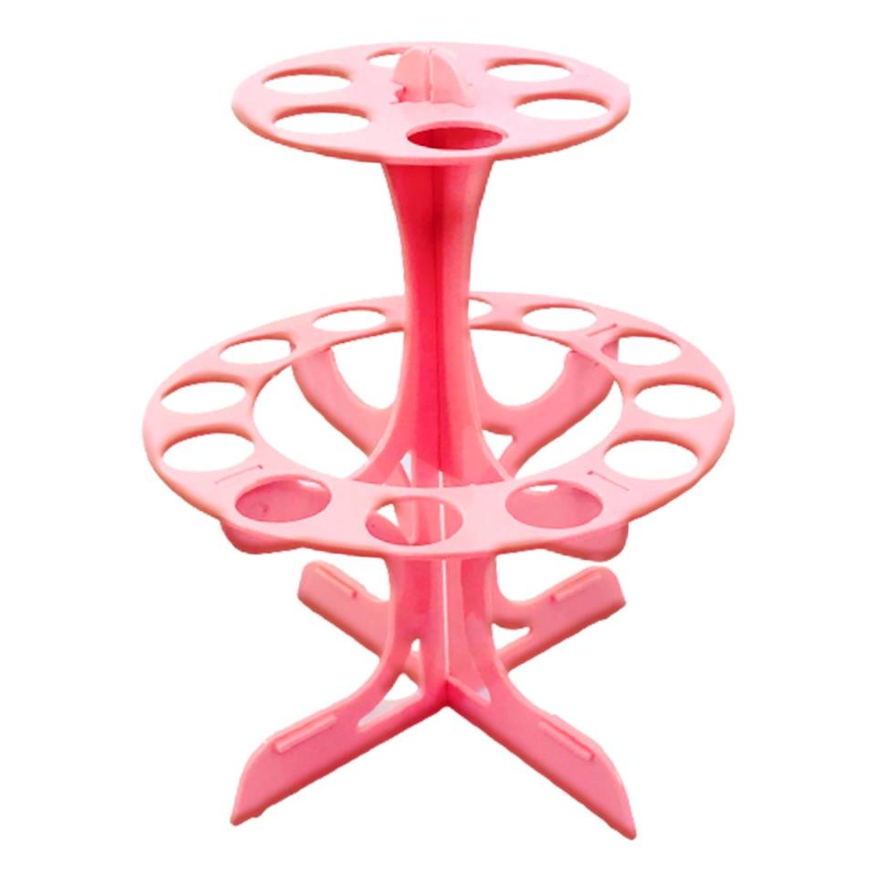 Porta Tubos Redondo - Rosa Bebê