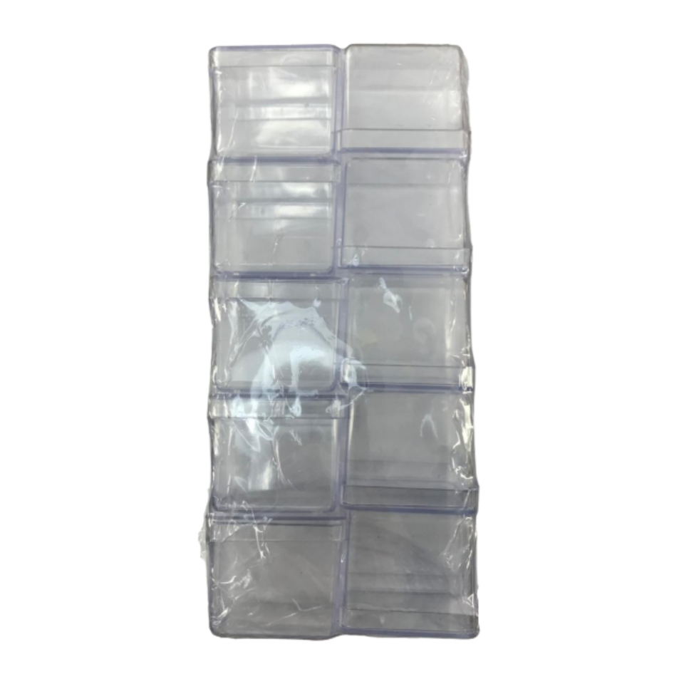 Caixa Acrílica 6x6cm - Tampa Cristal