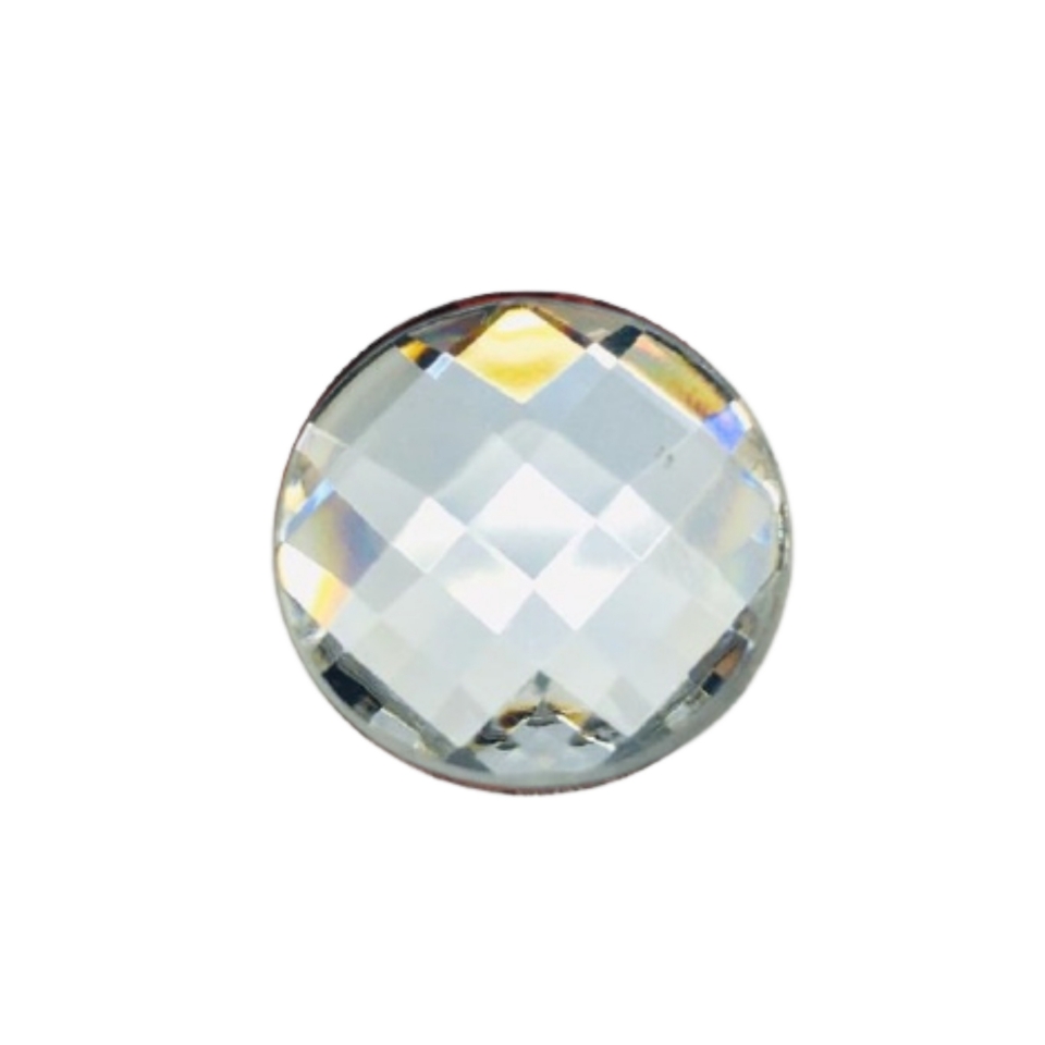 Chaton Redondo 20mm - Prata (SEM FURO)