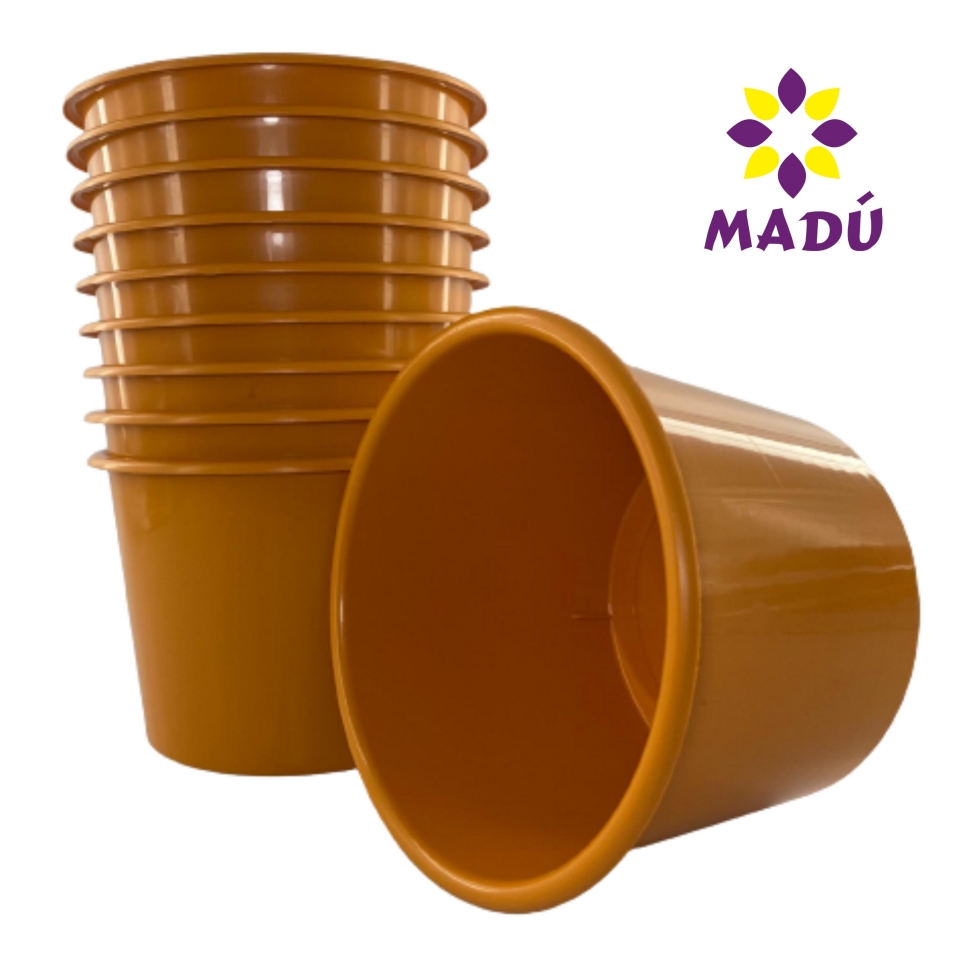 Baldinho de Pipoca - 1,5 litro Laranja