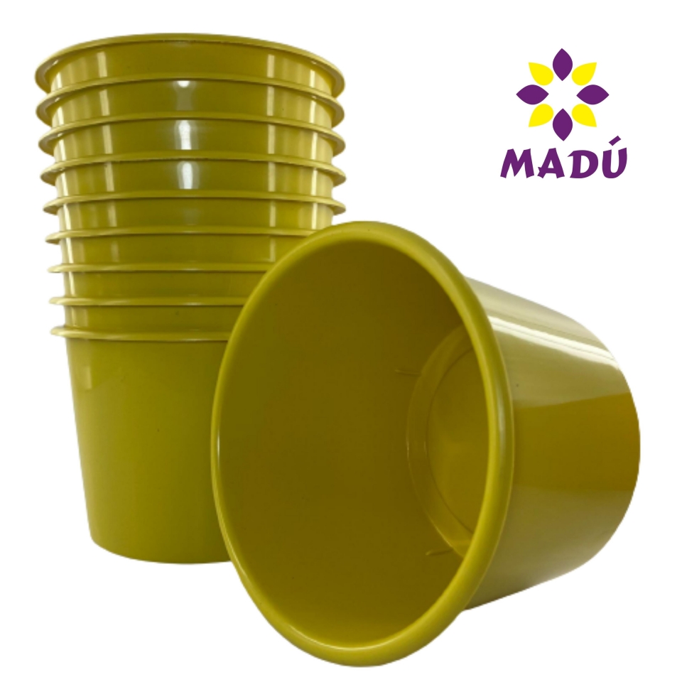 Baldinho de Pipoca - 1,5 litro Amarelo