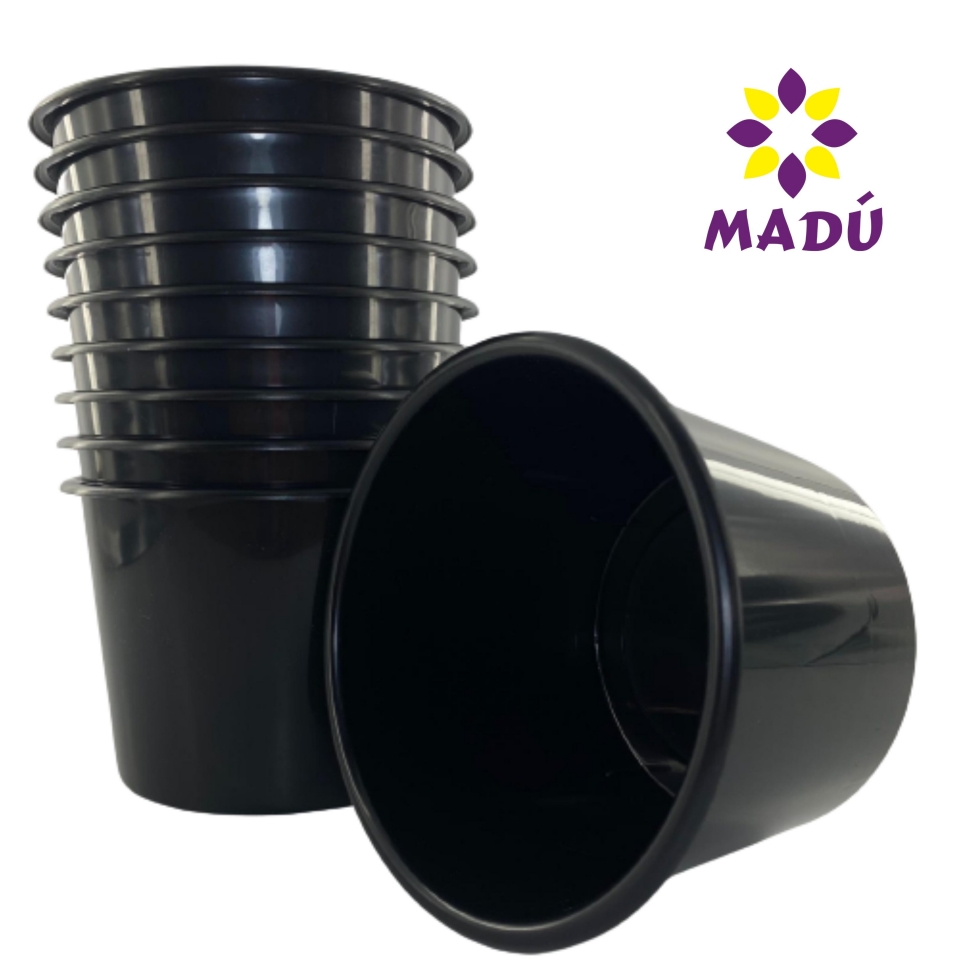 Baldinho de Pipoca - 1,5 litro Preto