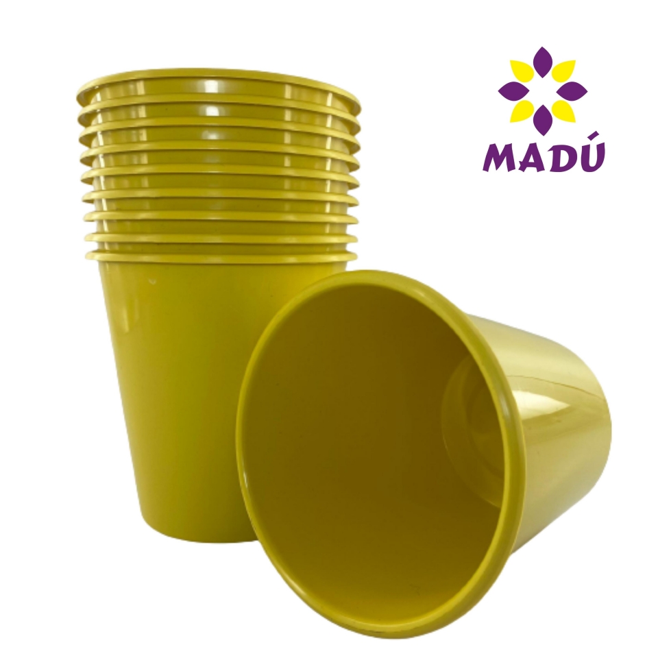 Baldinho de Pipoca - 1 litro Amarelo