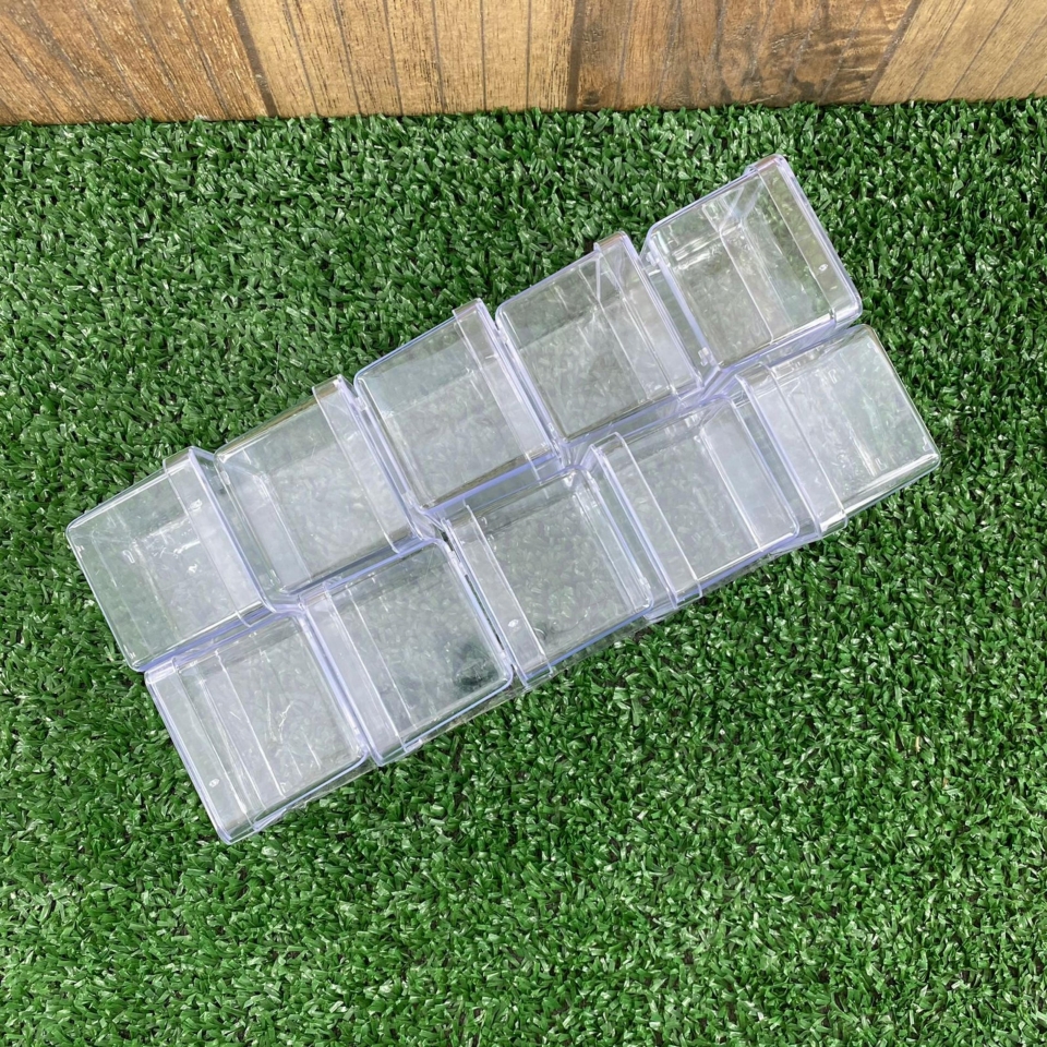 Caixa Acrílica 5x5cm - Tampa Cristal