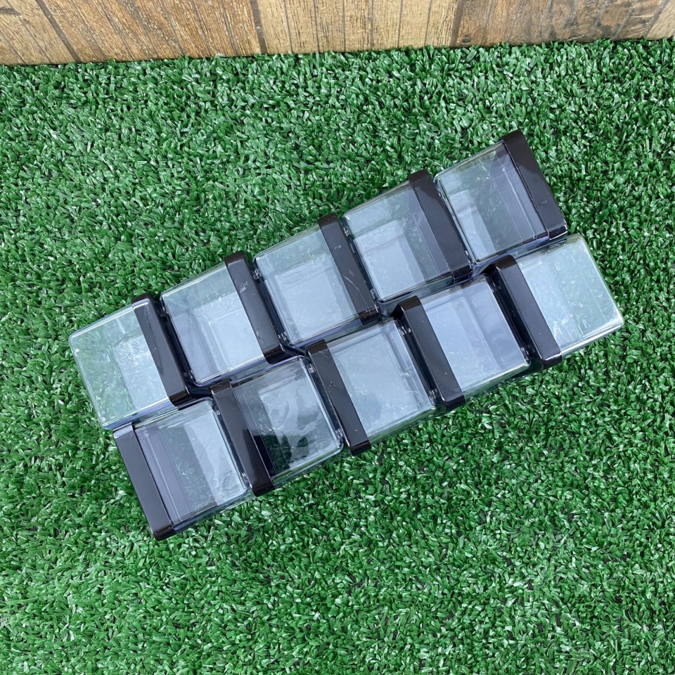 Caixa Acrílica 5x5cm - Tampa Preto