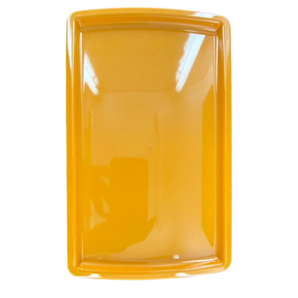 Bandeja Retangular 16X27CM - Laranja - UND