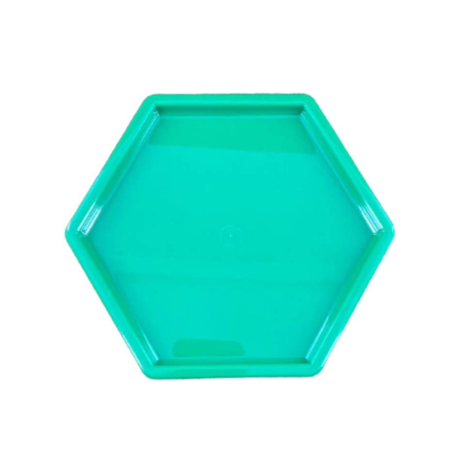 Bandeja Sextavada 18X16CM - Tiffany - UND