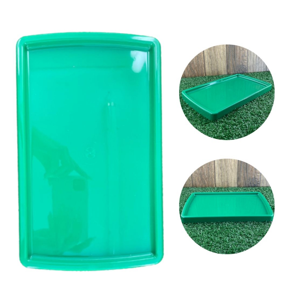 Bandeja Retangular 16X27CM - Verde - UND